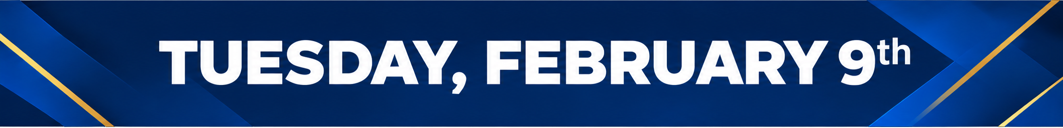Tuesday, February 9