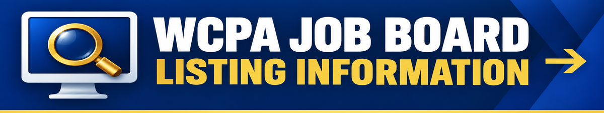 WCPA Job Board Listing Information